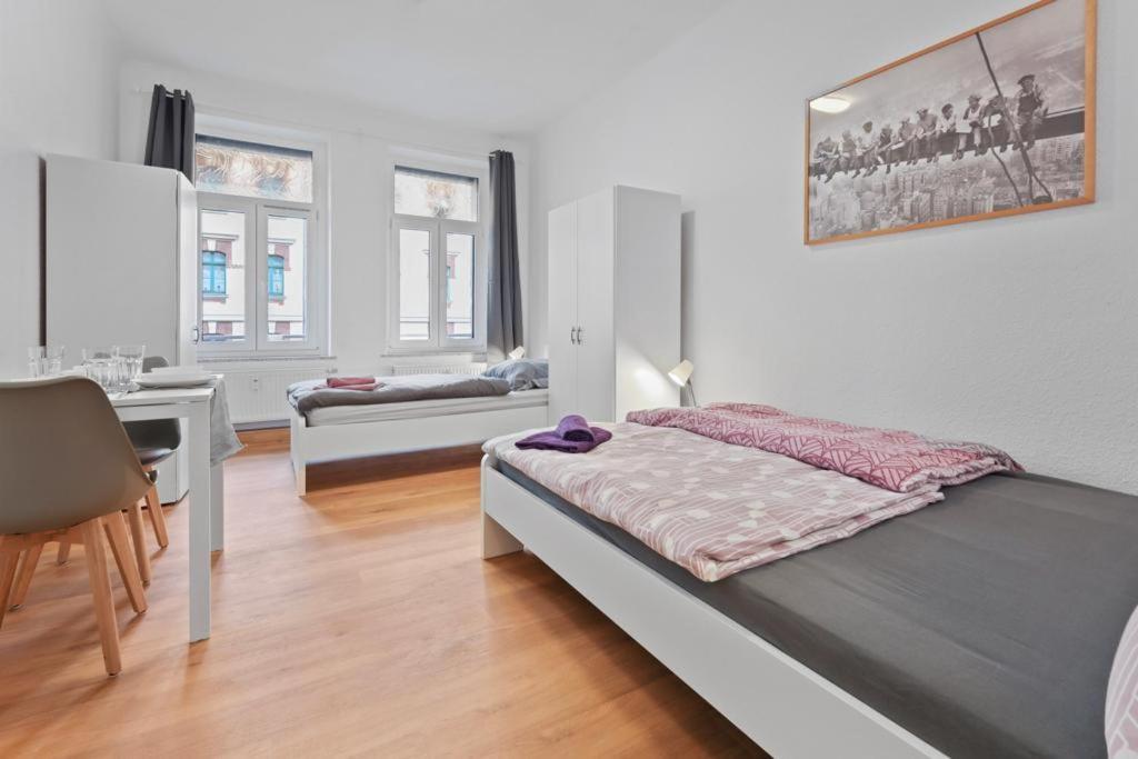 Lea Apartments Studio Leipzig Nord Esterno foto